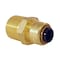 Apollo 1/4 in. (3/8 in. O.D.) Brass Push-To-Connect x 1/2 in. Male Pipe Thread Reducing Adapter FSBMA1412 - alternate 6